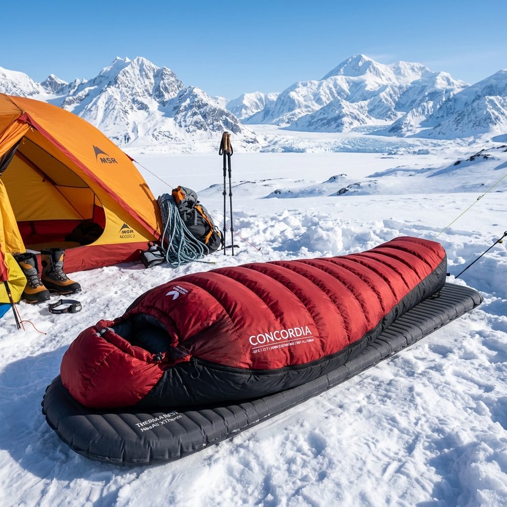 Concordia -30°C Down Sleeping Bag (850+ Fill Power)