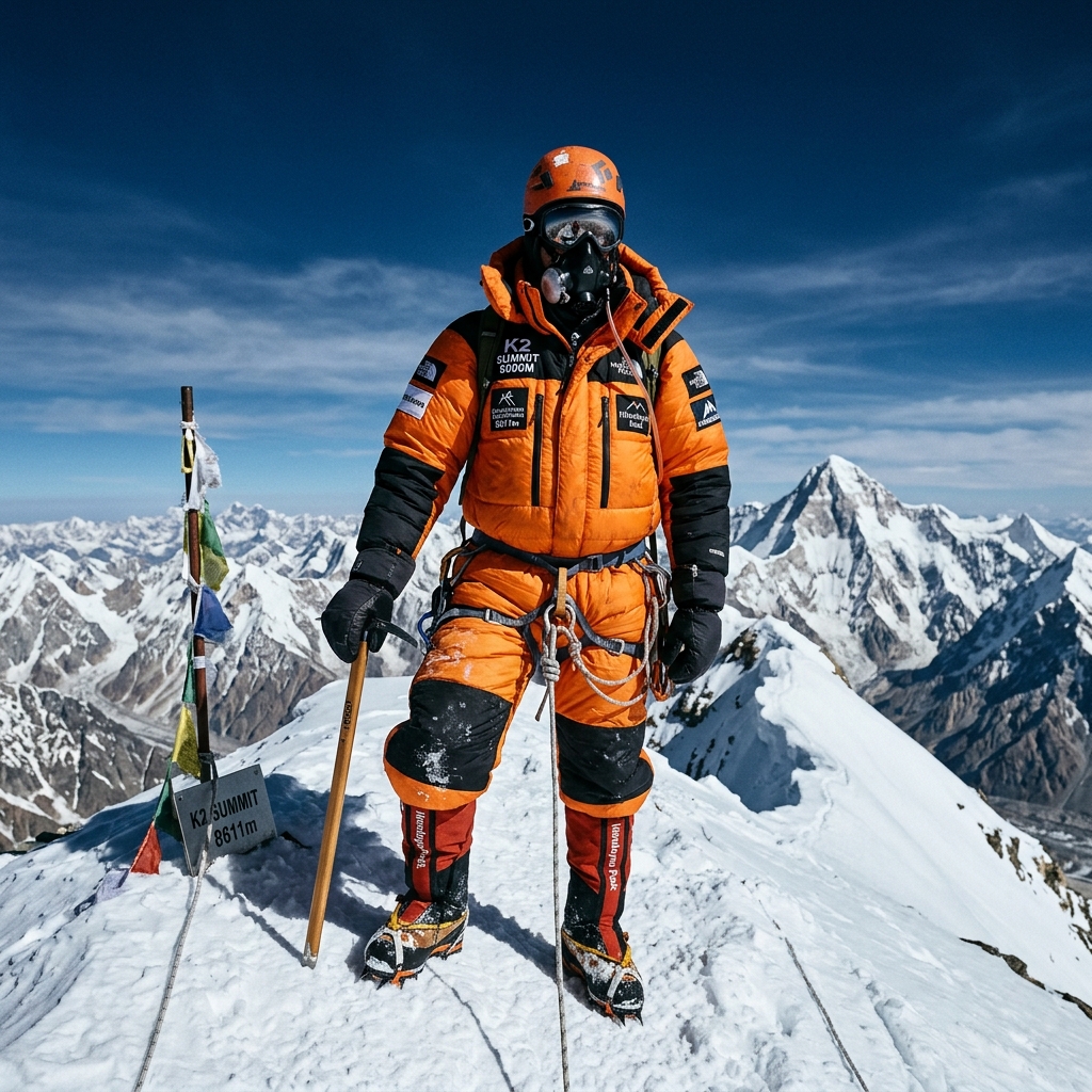 K2 Summit 8000m Down Expedition Suit